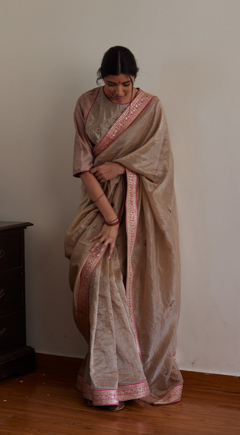 Phulwari Tissue Saree