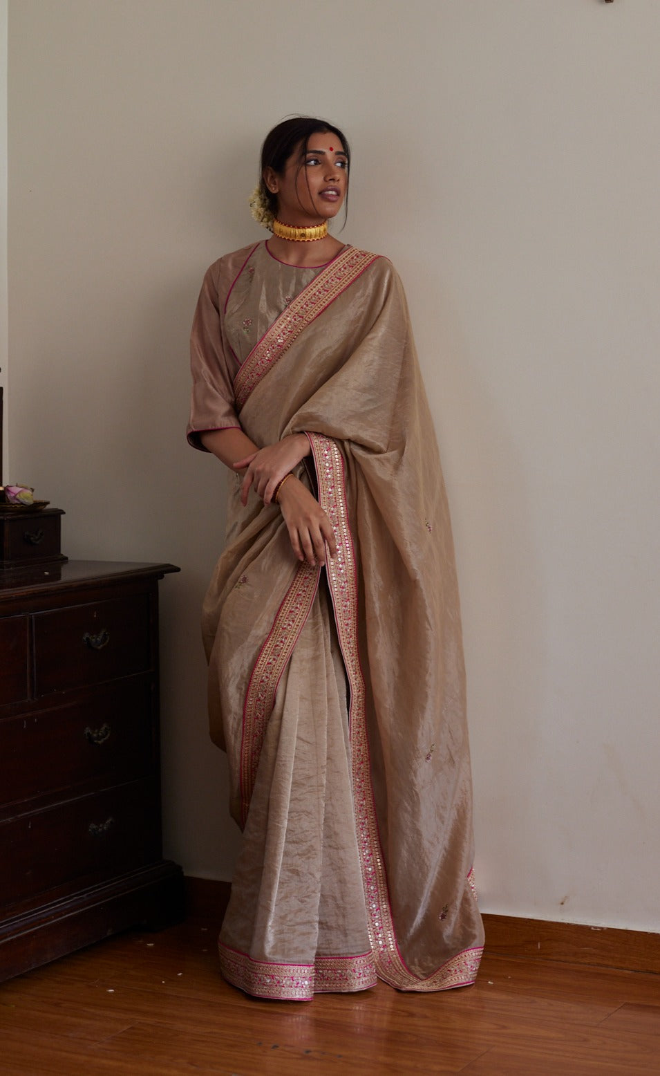Phulwari Tissue Saree
