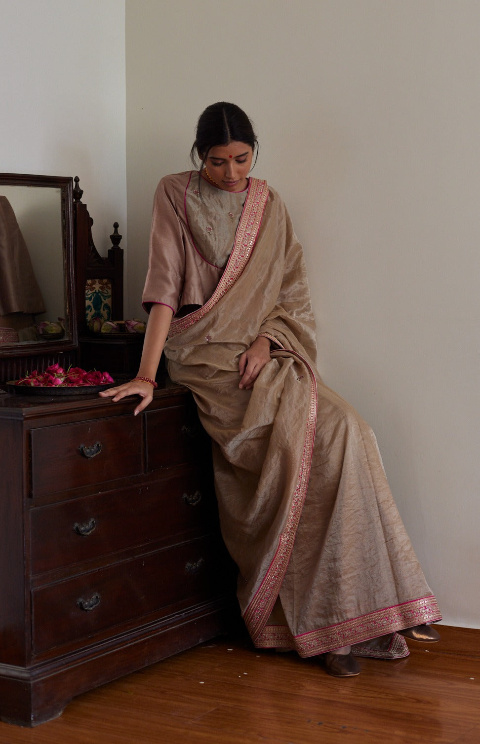 Phulwari Tissue Saree