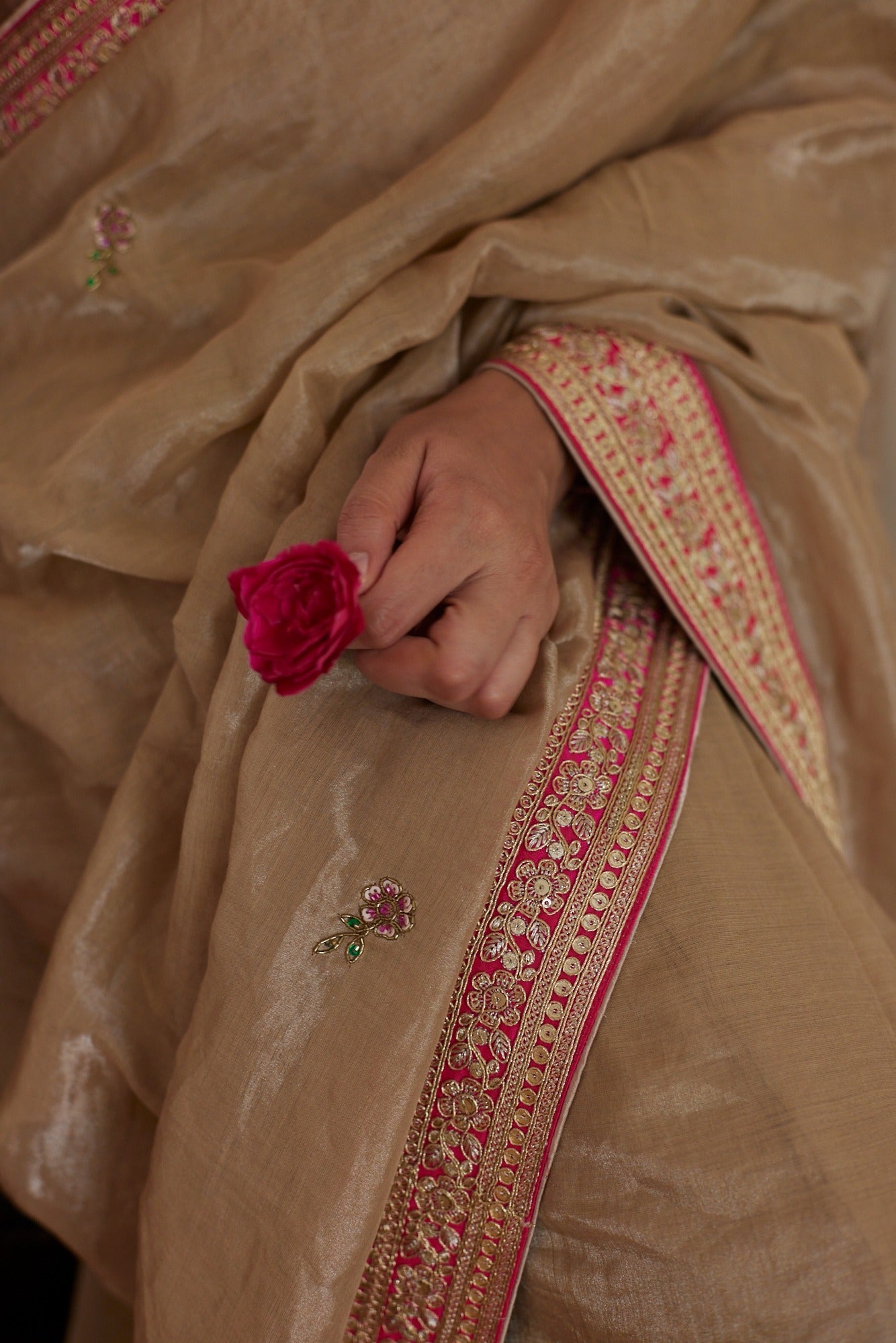 Phulwari Tissue Saree