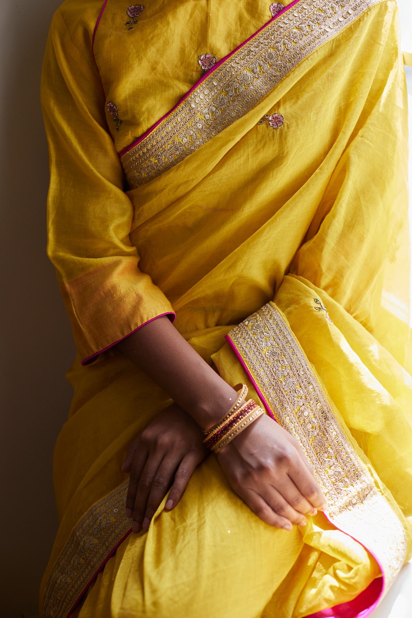 Phulwari Tissue Saree