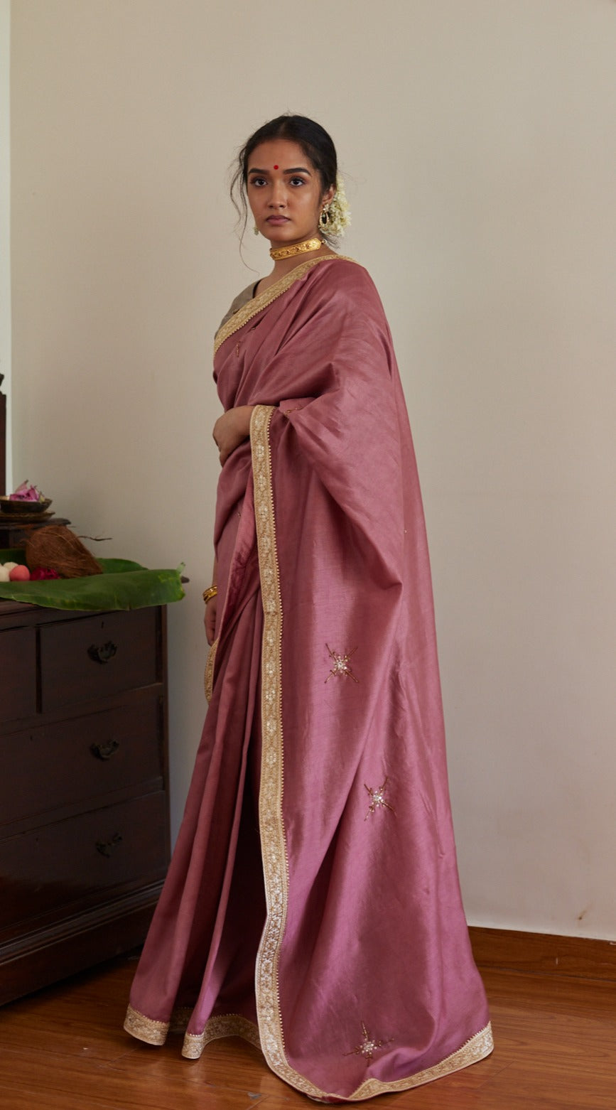 Cross Butta Saree