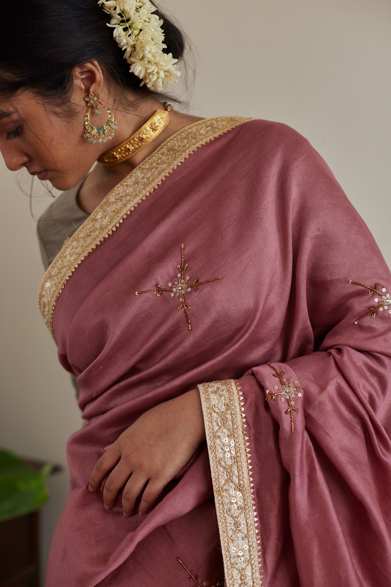 Cross Butta Saree