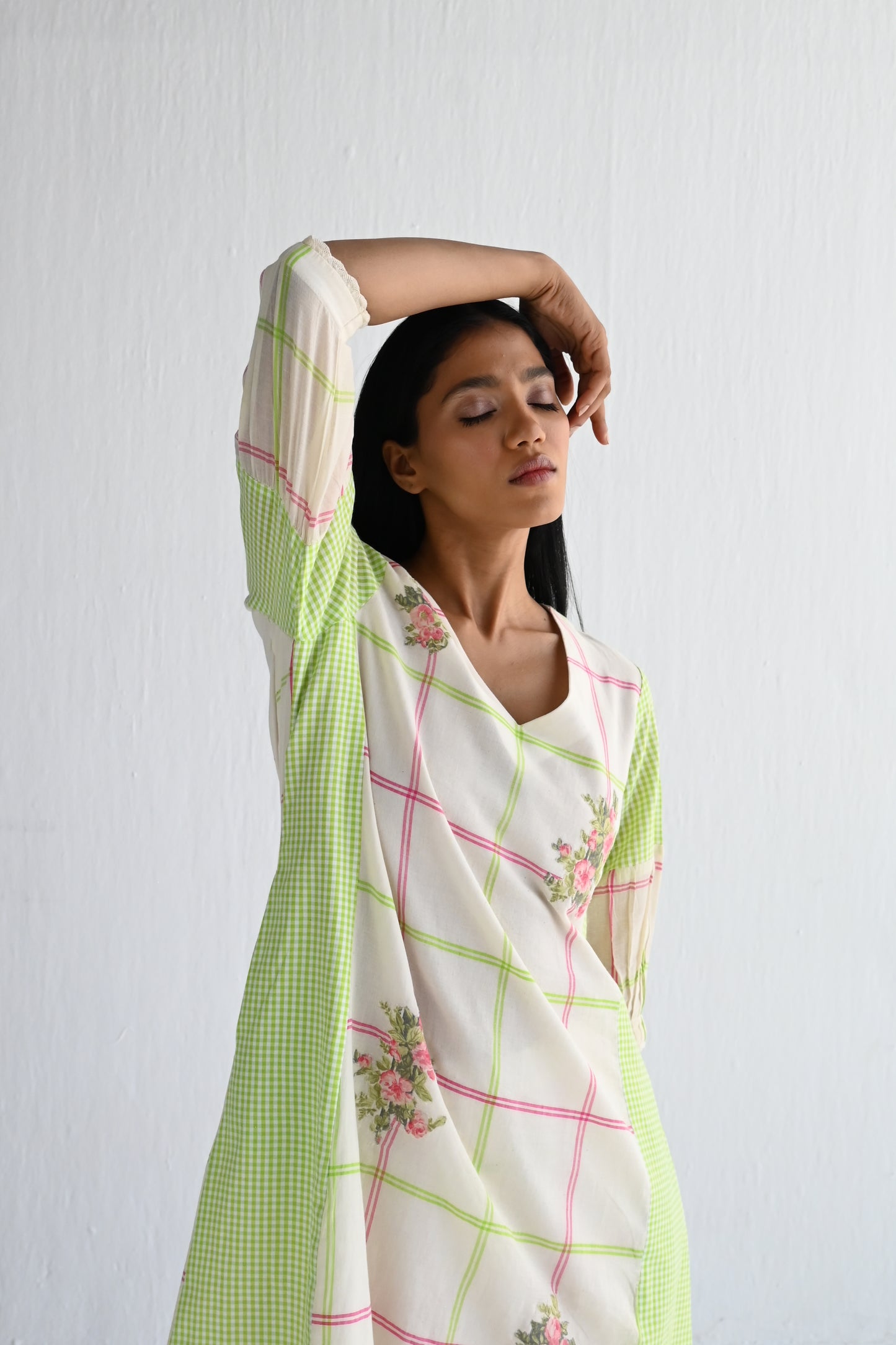 FB Kurta in Multi Table Checks with Pant/ only 1 left !