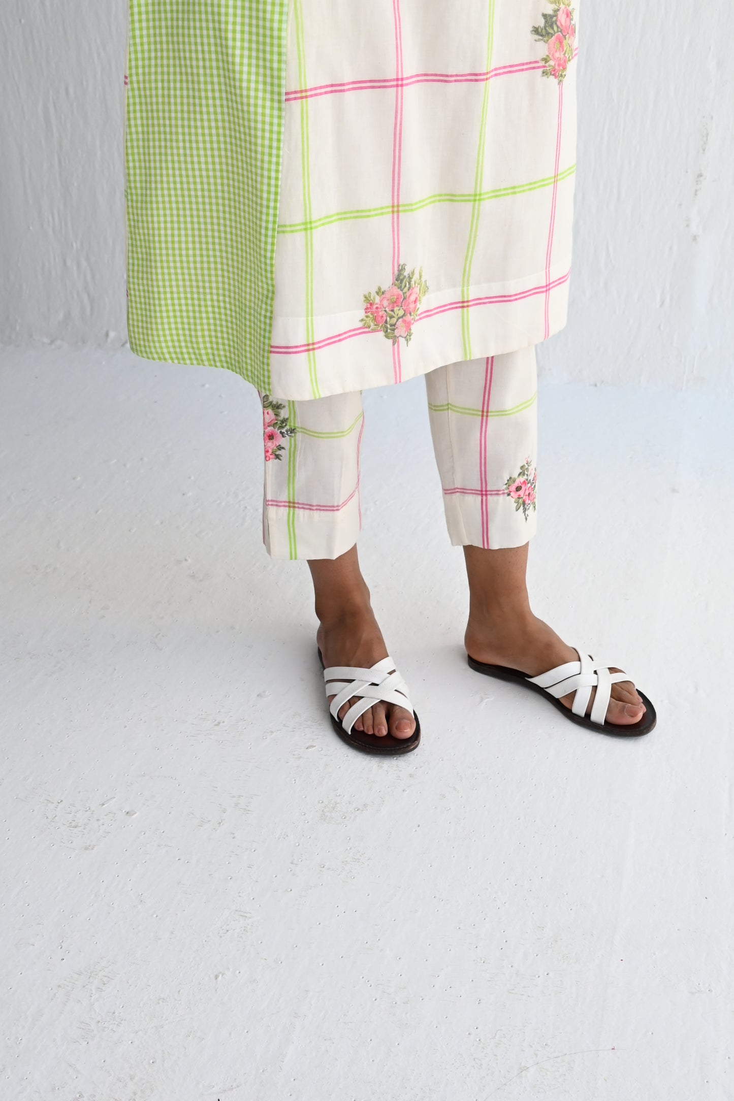 FB Kurta in Multi Table Checks with Pant/ only 1 left !