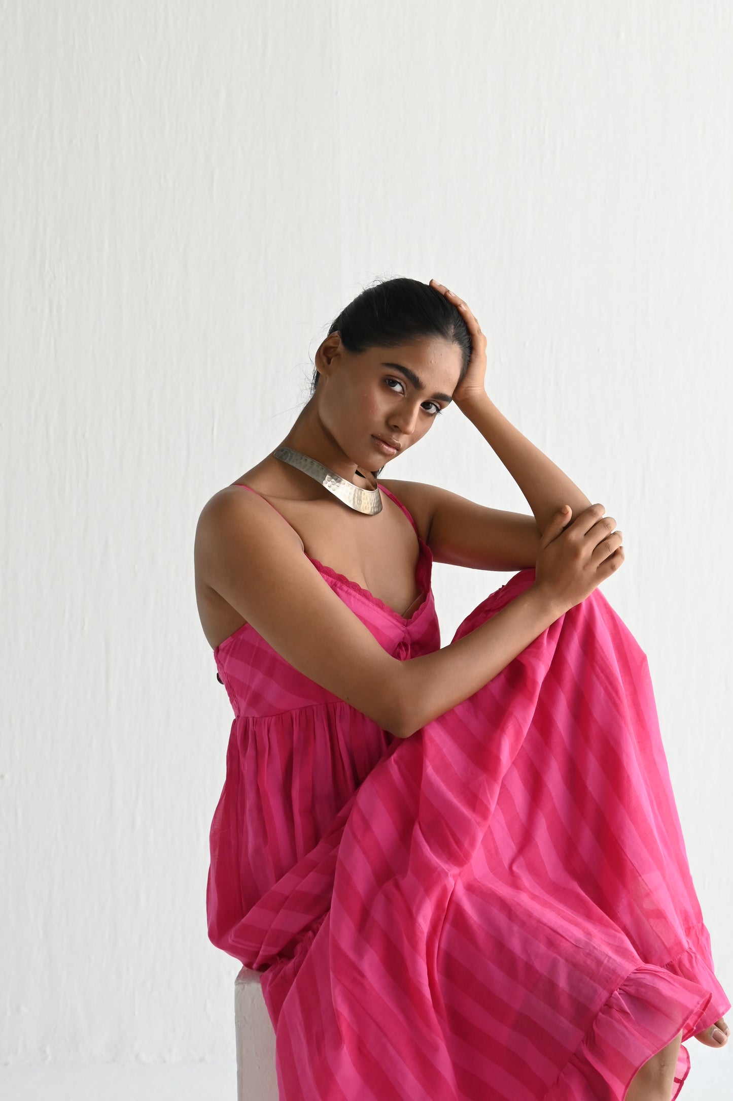 Bavs Maxi in Pink Stripes