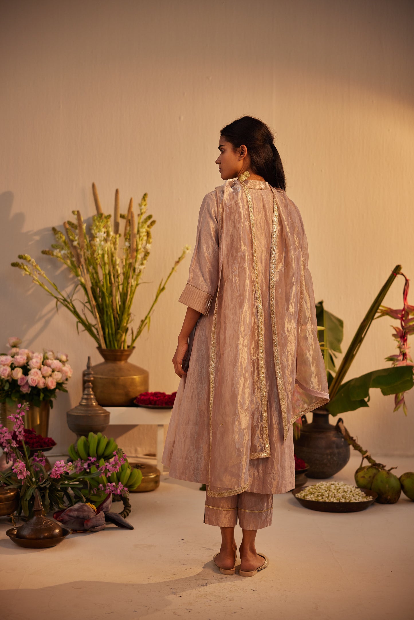 Sashiko in Nude Tissue with Pant