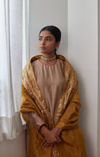 Gold tissue Dupatta