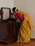 Sameena Tissue Stripe Saree