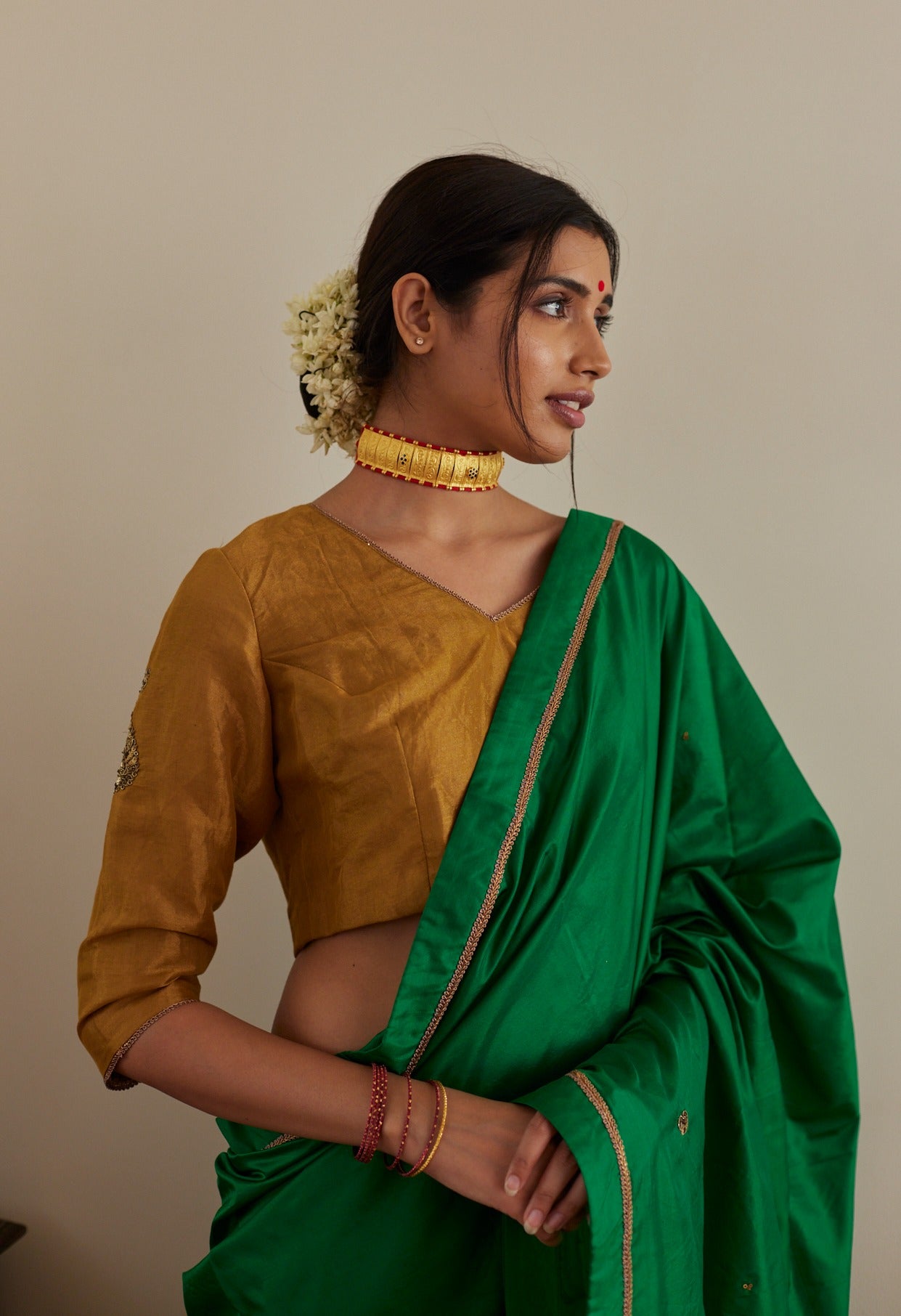 Ambi Silk Saree