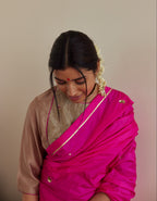 Angrakha Blouse in chai