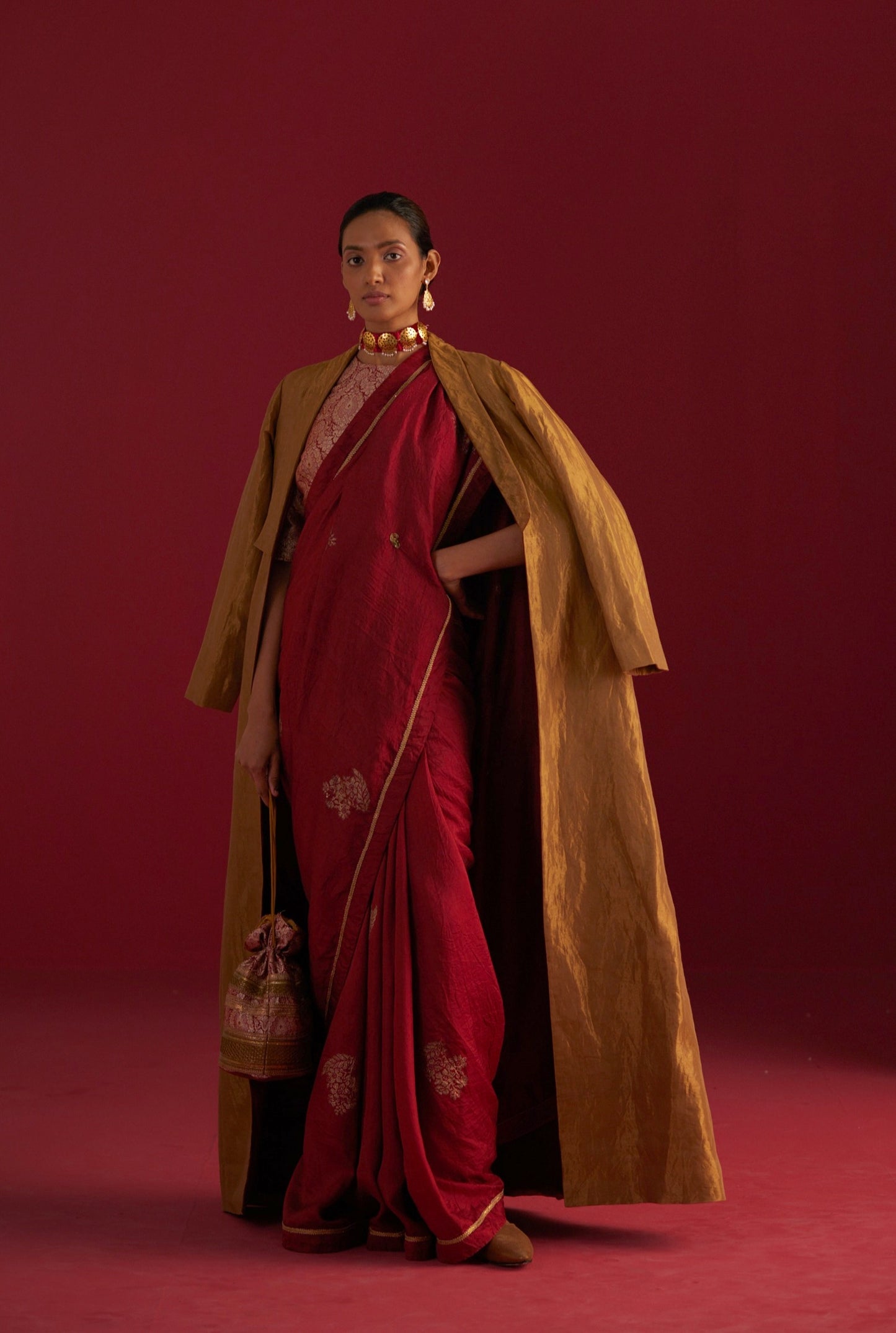 Sinduri Saree in Pure Silk