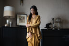 Shabana Gold Kalis in Gold Tissue with Gold Cowl Skirt