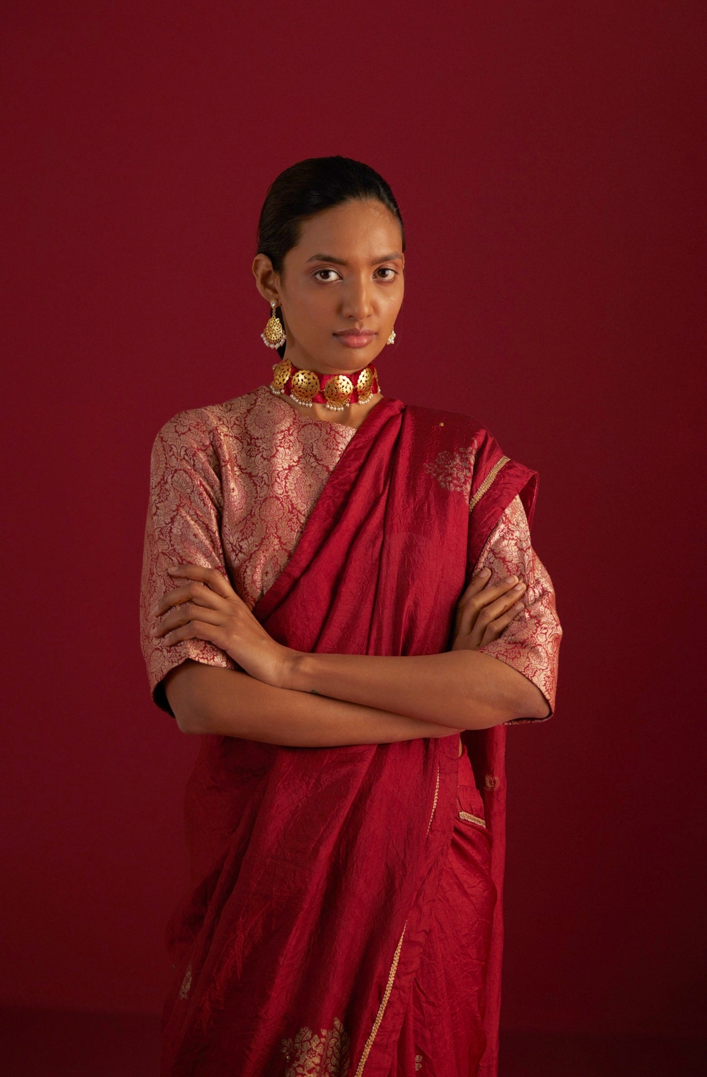 Sinduri Saree in Pure Silk