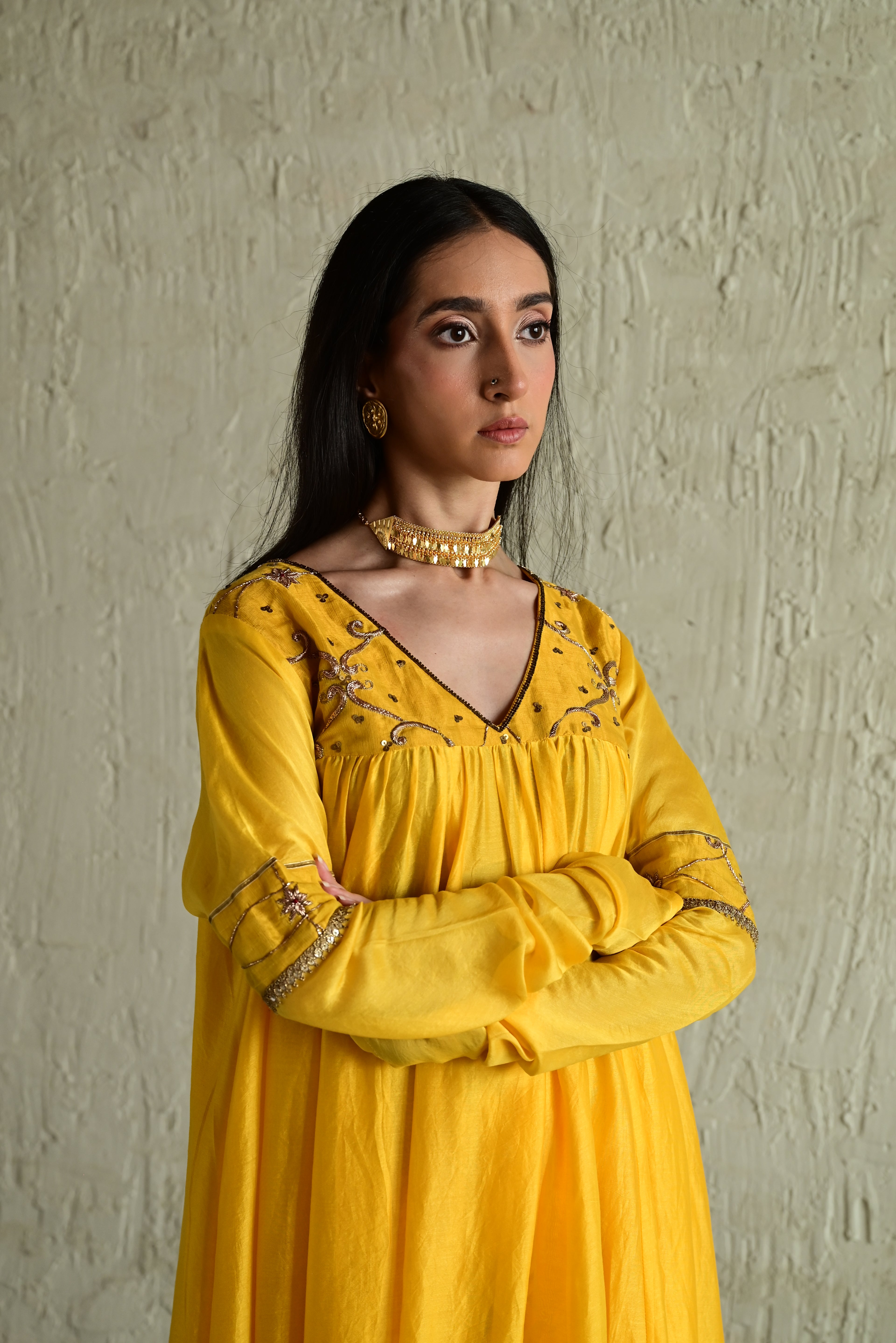 Diana Kurta With Churidar