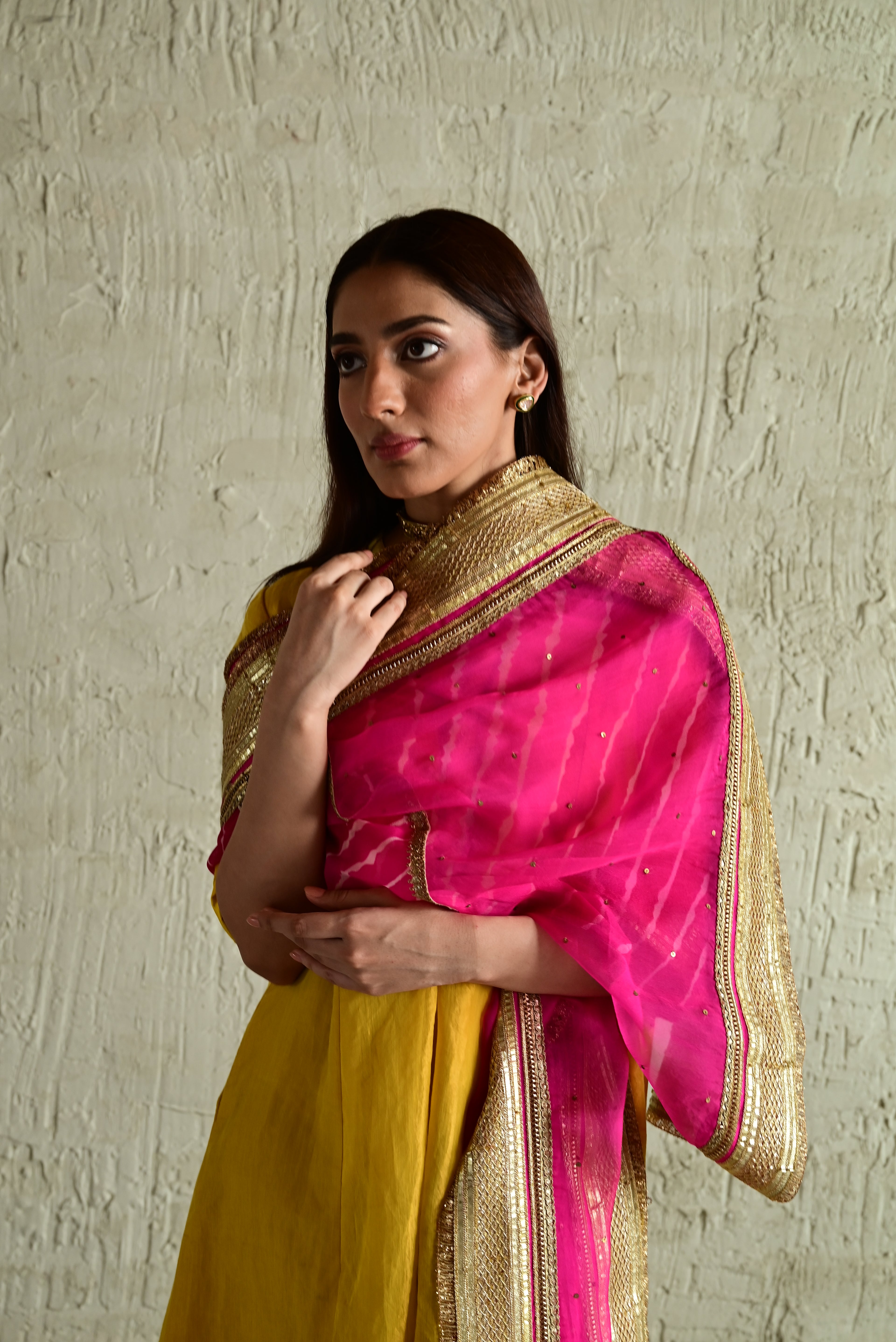 Urmila Leheriya Diagonal Dupatta