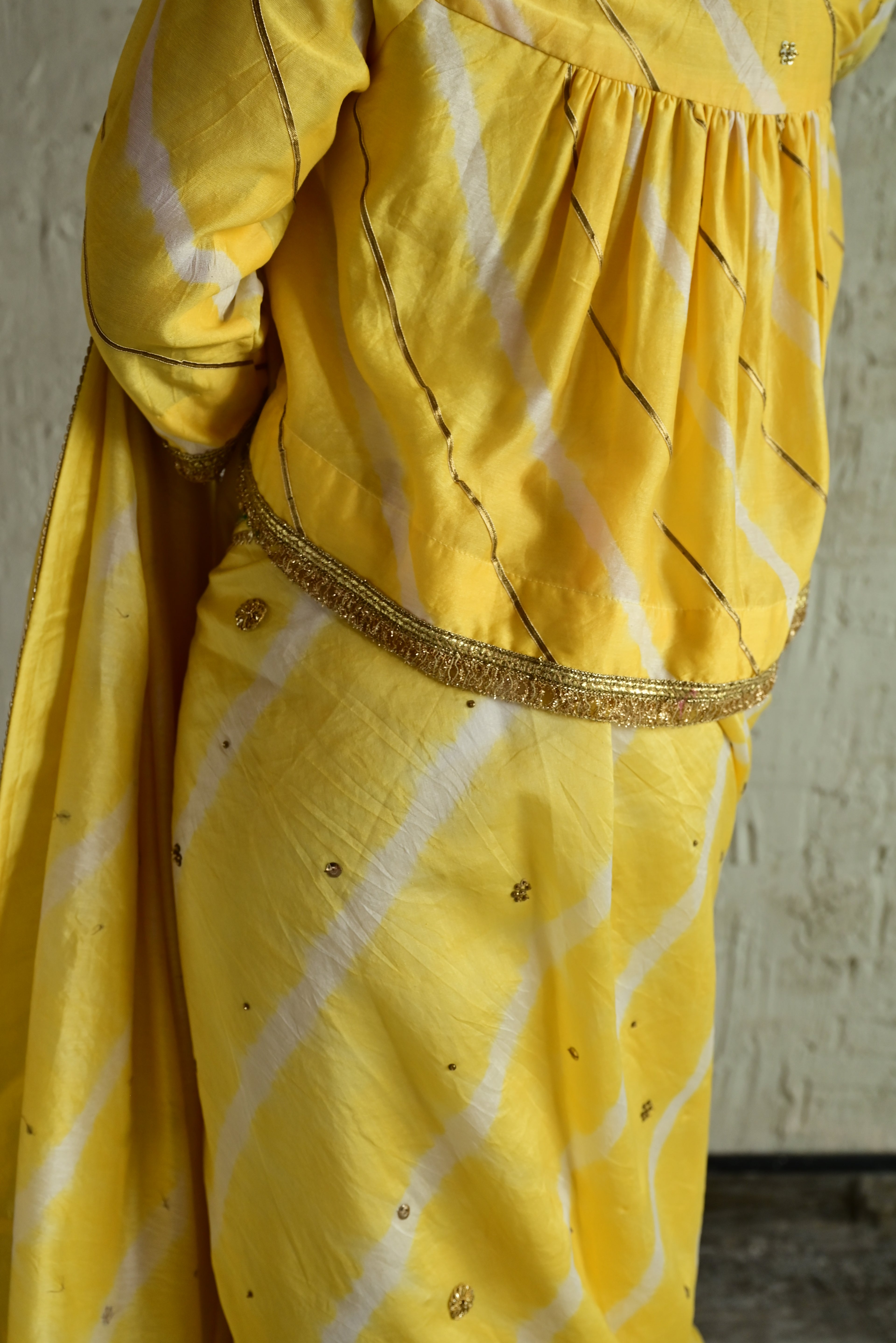 Urmila Leheriya Saree in mulberry Silk
