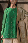 Amina Dupatta in Ivory Tissue
