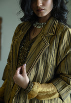 Sally Jacket in Stripes Tissue