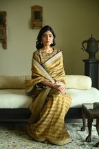 Lakeer Saree in Stripes Tissue