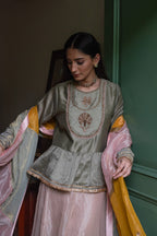 Chinaar Tissue Multi Color Dupatta