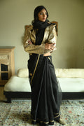 Rubina Saree in Black Organza