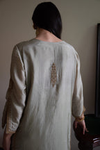 Shalimar Kurta in Pista Green with Pista Green Pant