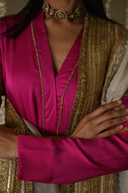 Amal Dupatta in Ivory Tissue