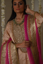 Amal Dupatta in Hot Pink