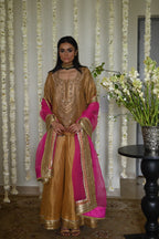 Amal Dupatta in Hot Pink