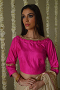 Suchitra blouse in hot pink