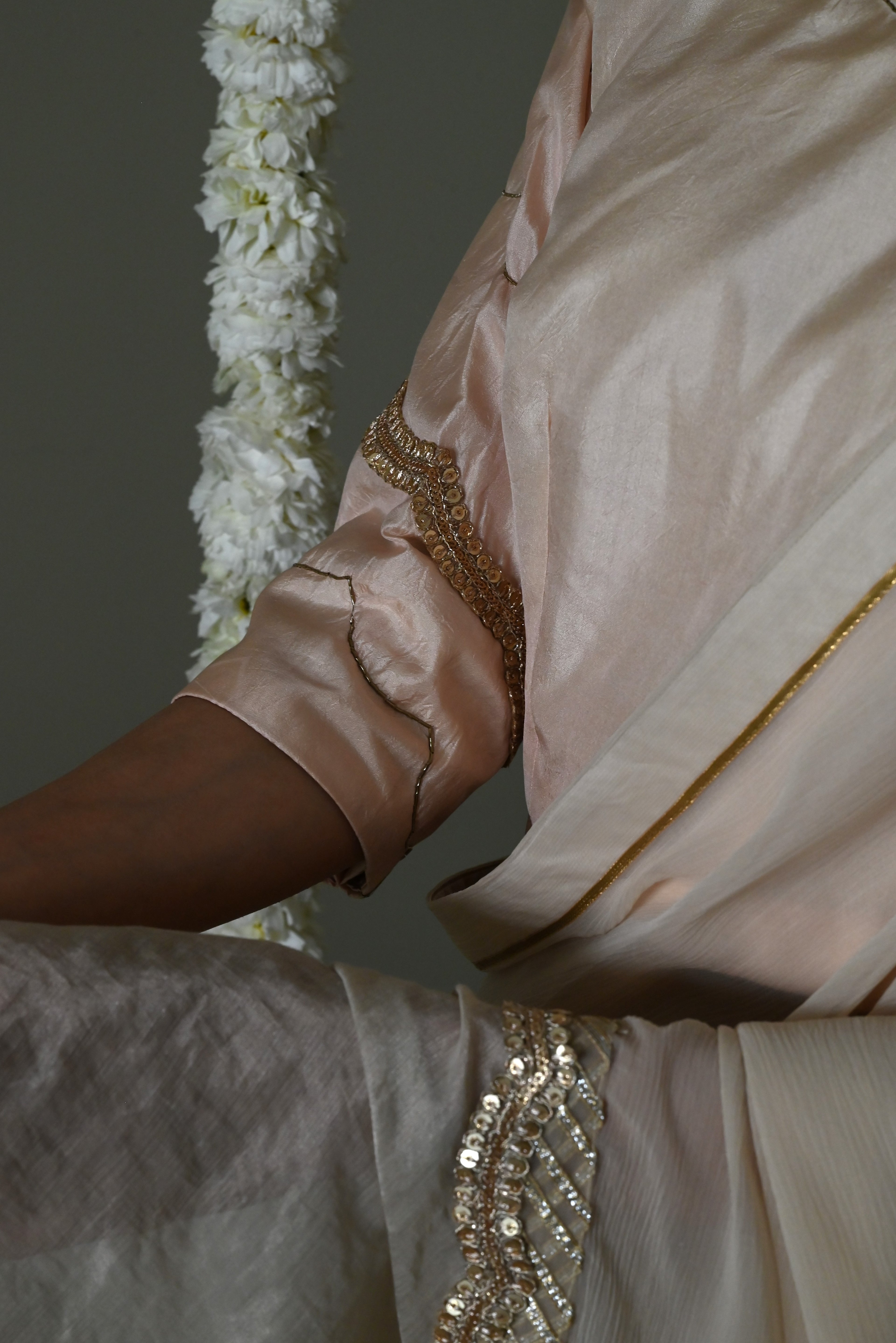 Suchitra blouse in deep ivory