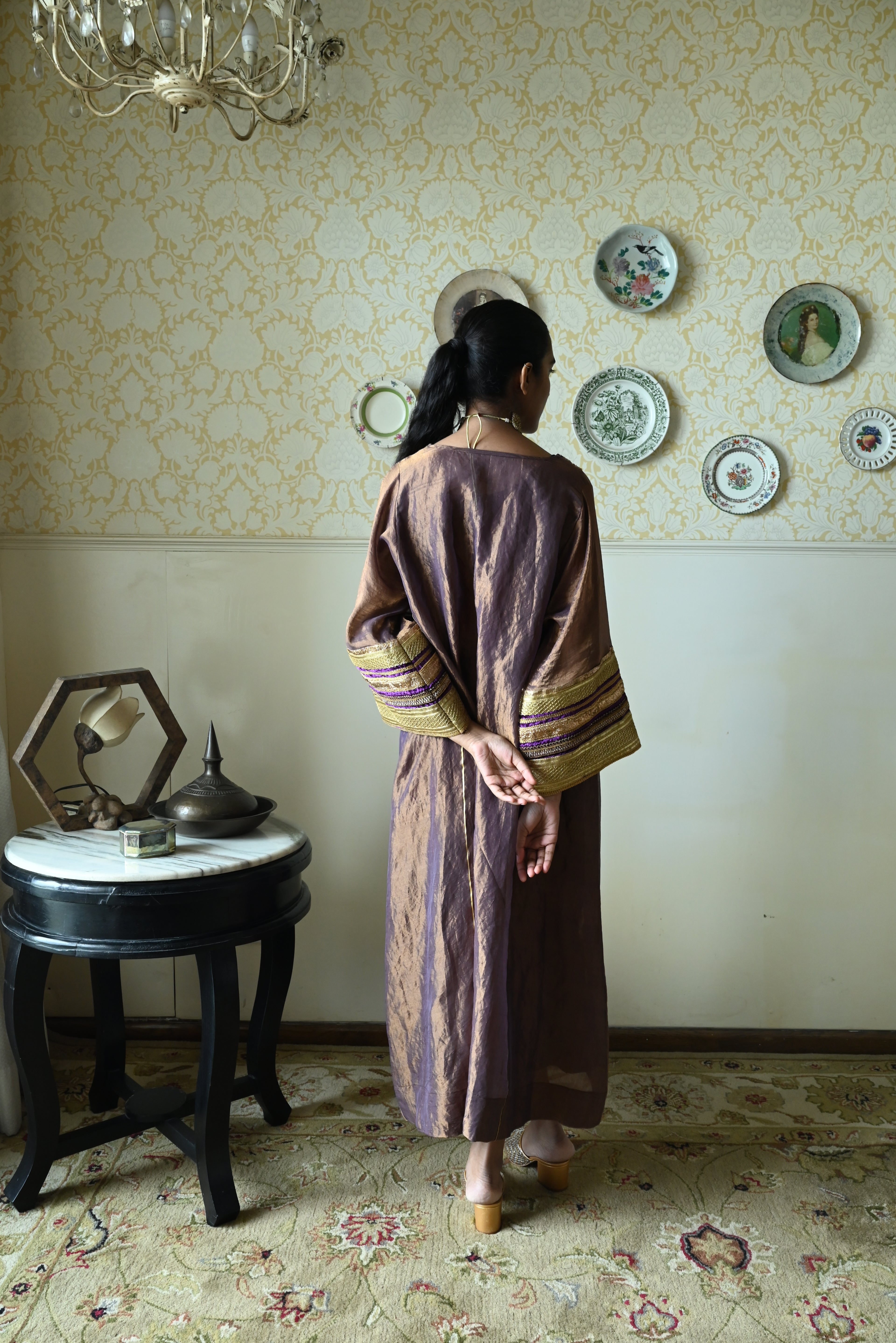 Waheeda with kalis in Berry tissue