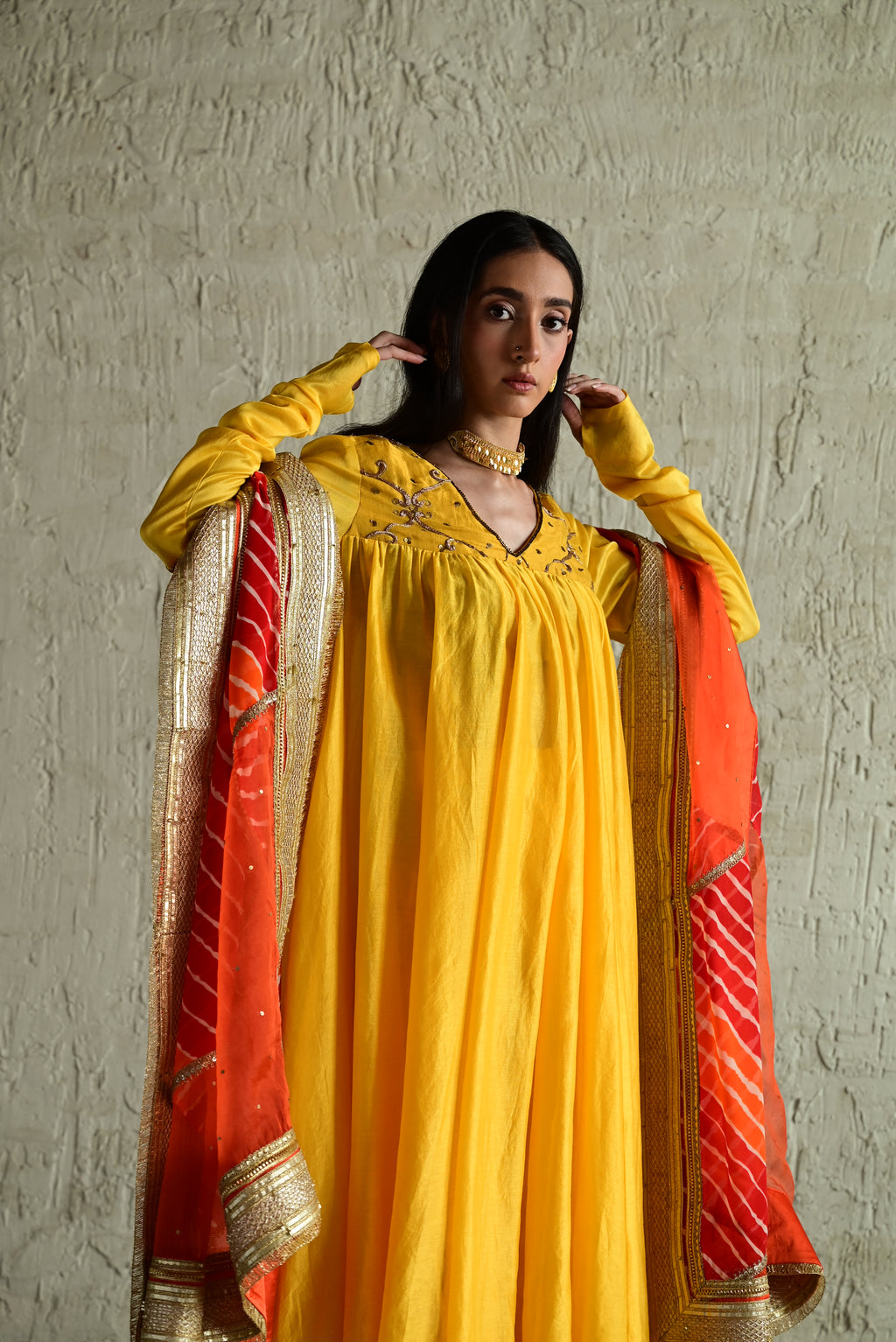 Diana Kurta With Churidar