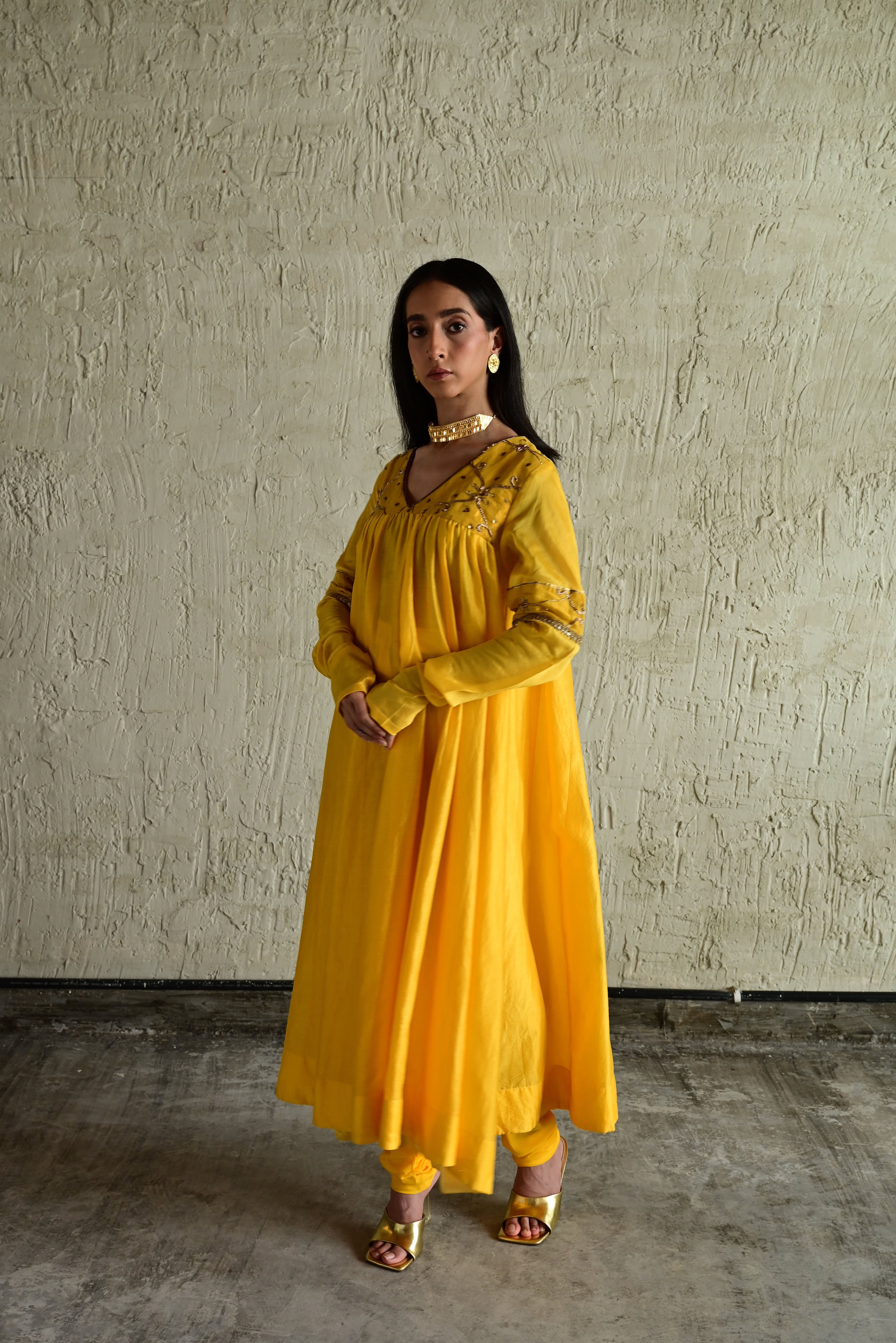 Diana Kurta With Churidar