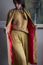 Sally Jacket in Gold Tissue