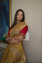 Kolka Saree in Gold Tissue