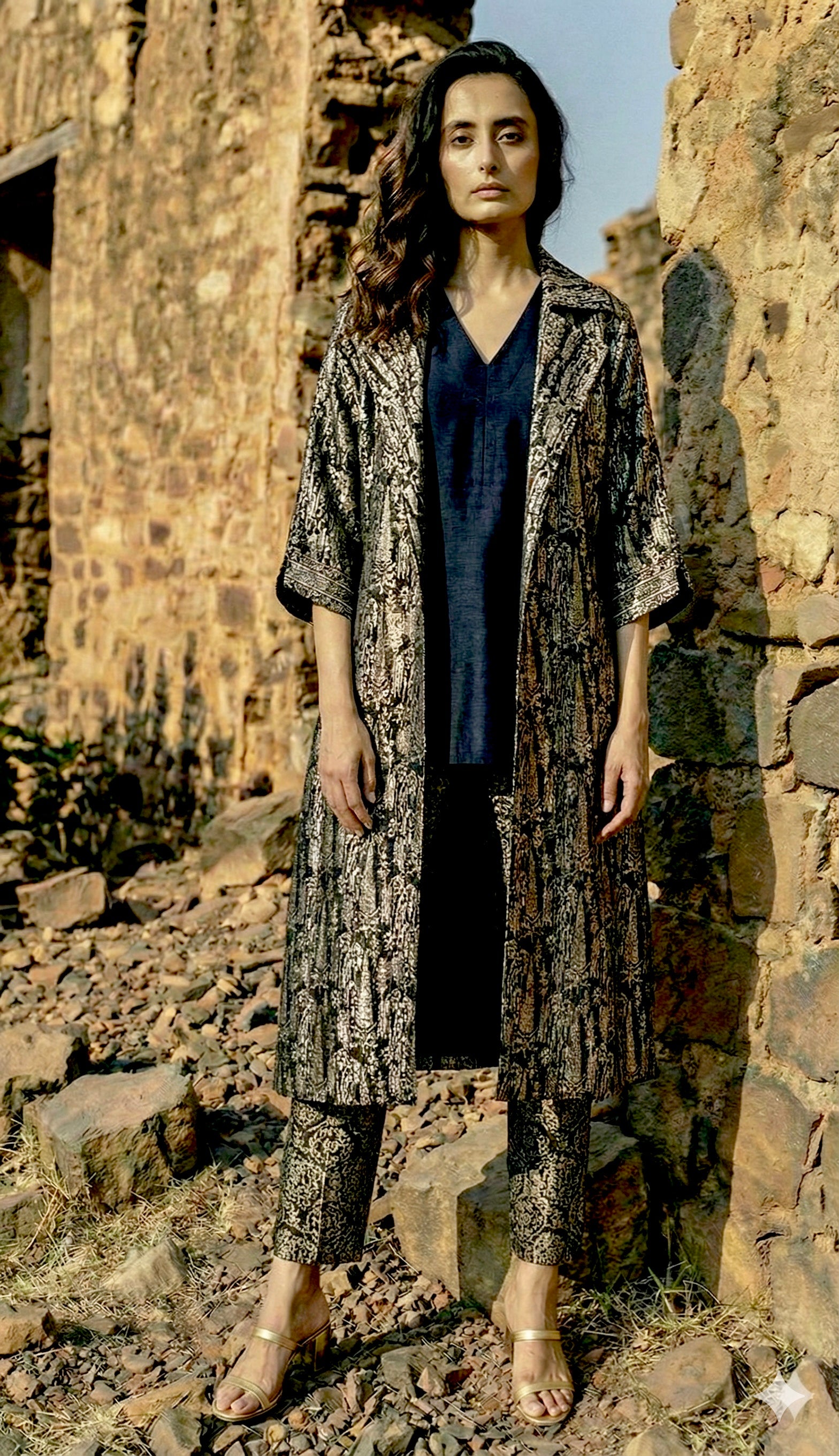 Sally Jacket Ashoka Brocade