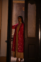 Sally Jacket in Hot Pink Brocade