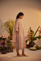 Sashiko in Nude Tissue with  Pant