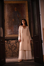 Tannu Ivory Kurta with Palazzo