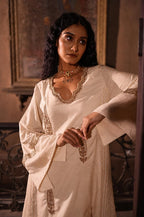 Tannu Ivory Kurta with Palazzo