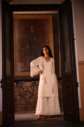 Tannu Ivory Kurta with Palazzo