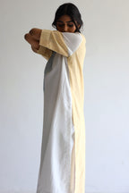 Anu Kurta In Dual Color Block With Pants