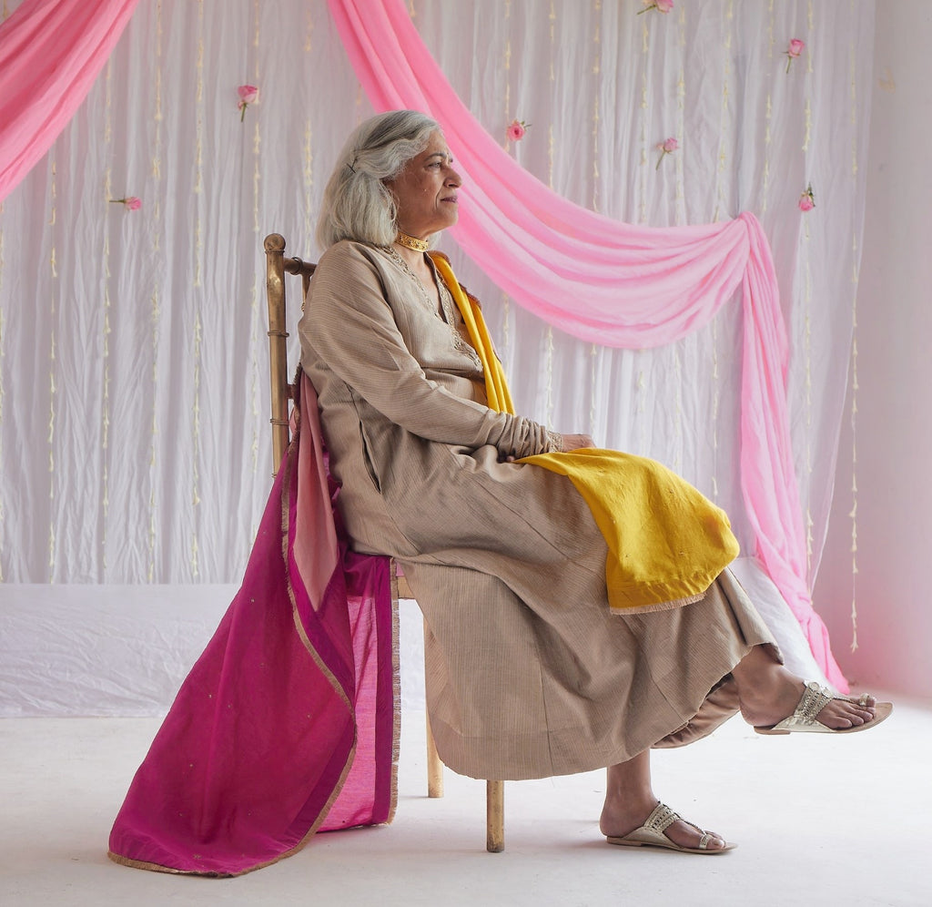 Dupatta in Multi Color Chanderi