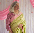 Nina Blouse in Jaipur Fuchsia Pink Gota Net