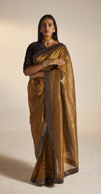 Nina Blouse in Black Velvet