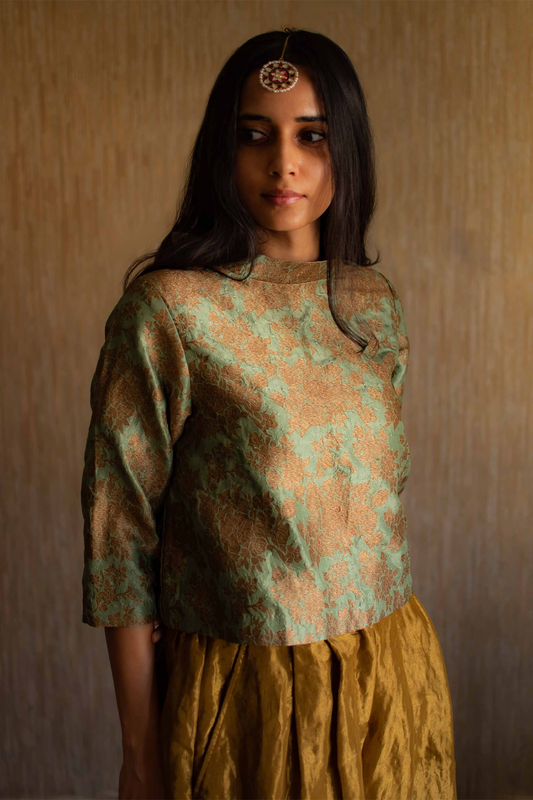 Brocade Banarasi Top