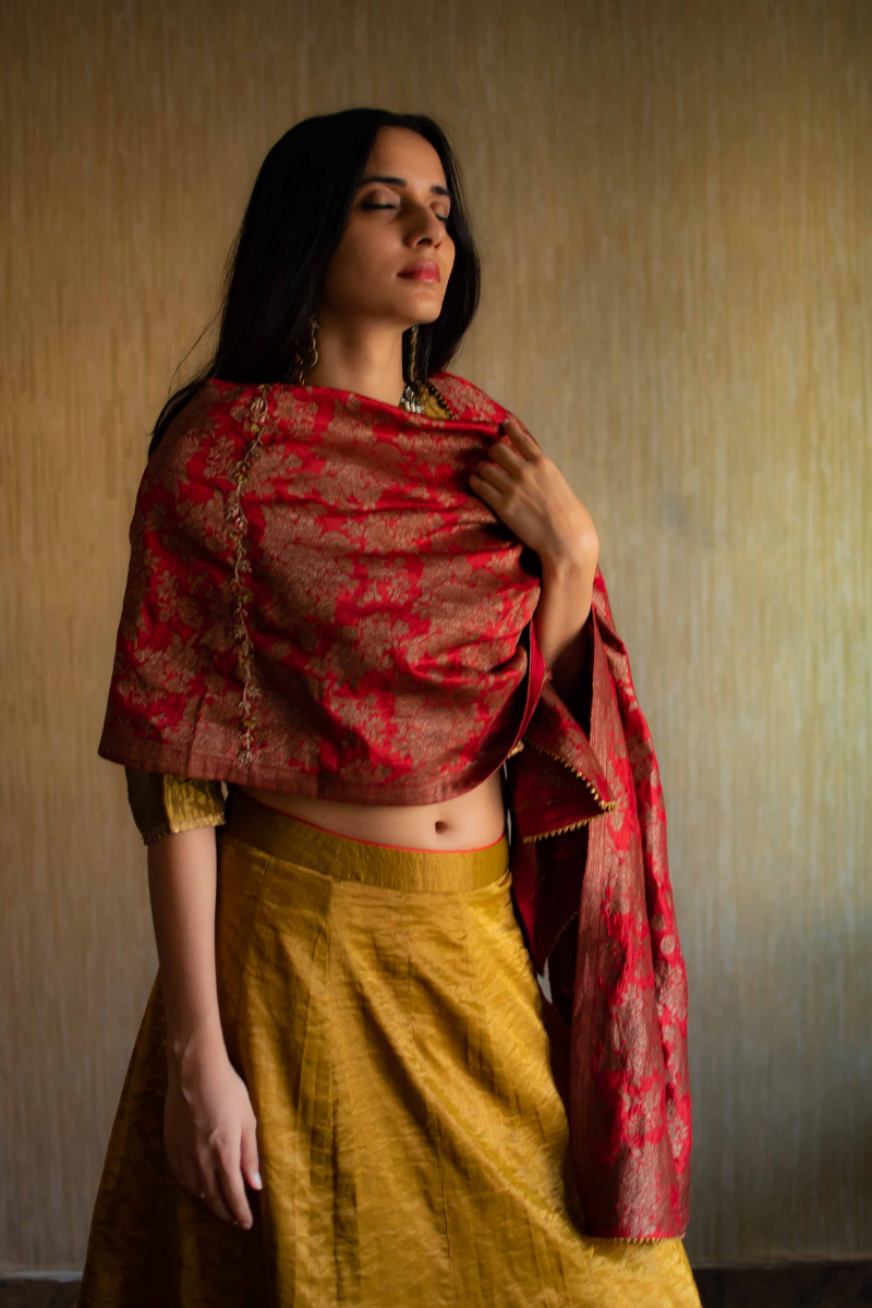 Banarasi Brocade Stole